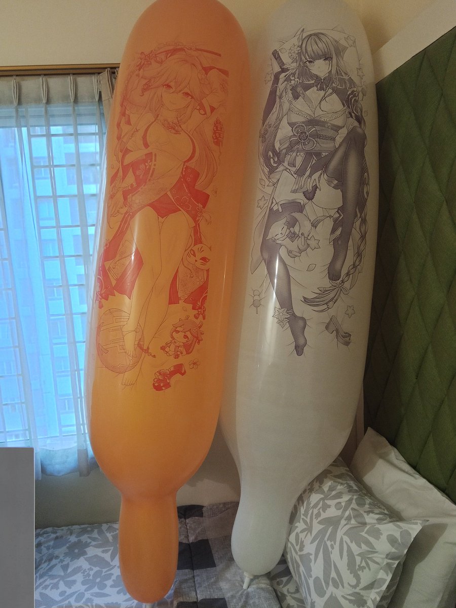 x_varda's tweet image. Quick balloon fun for 3 days 😁 
#八雲屋 #looner #balloons