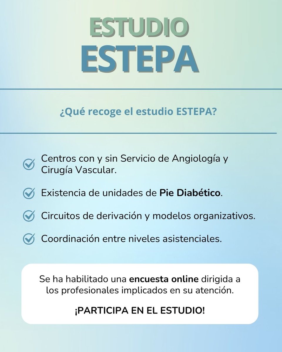 Sociedad Española de Angiología y Cirugía Vascular tweet media