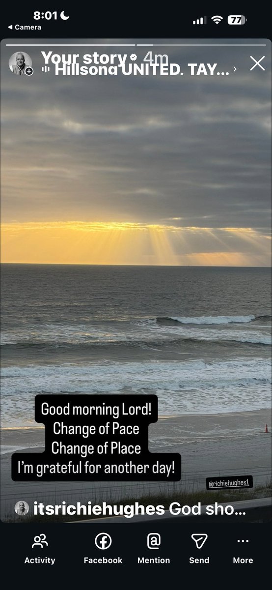 RichieHughes11's tweet photo. God is showing off today! #Thankful https://t.co/KTVFnVqf6R