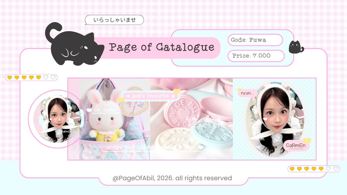 PageOfAbil's tweet image. help  repost?  timaaci  ♡

🍮 ___  hemLo!  abil  ada  3  layout  rs  ready  stock  carmen,  ian  dan  jiwoo  yang  bisa  dijemput  melalui  dm  atau  tele 👧🏻 𓈒

꒰  IDR  —  7.OOO  /  each  ꒱  #zonauang