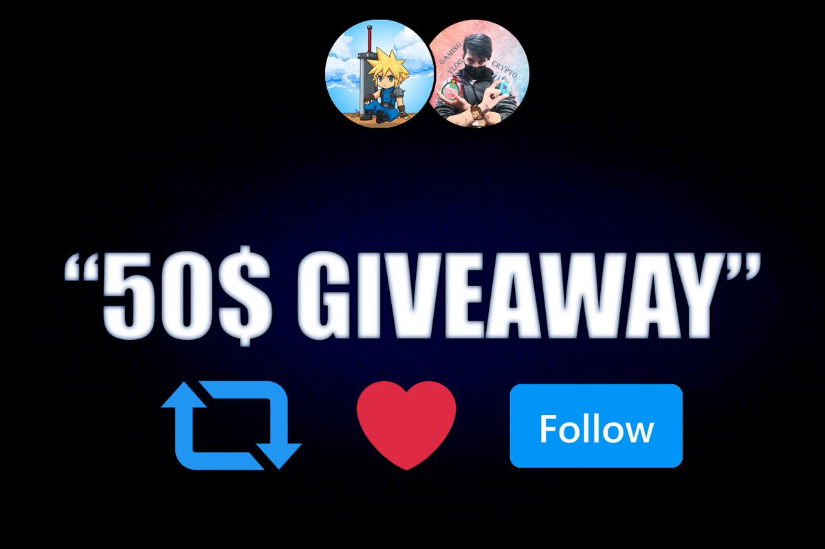 🔥50$ $USDT CRYPTO GIVEAWAY🔥 
To Enter: 
✅Follow <a href="/CloudOnKick/">Cloud</a>, <a href="/ScrapyCoCoTV/">ScrapyCoCoTV🧲💰</a>
✅Retweet &amp; Like 
✅Tag active Friends

Rolling 4 days 🥳
Goodluck and Godbless Everyone! 🔥🔥