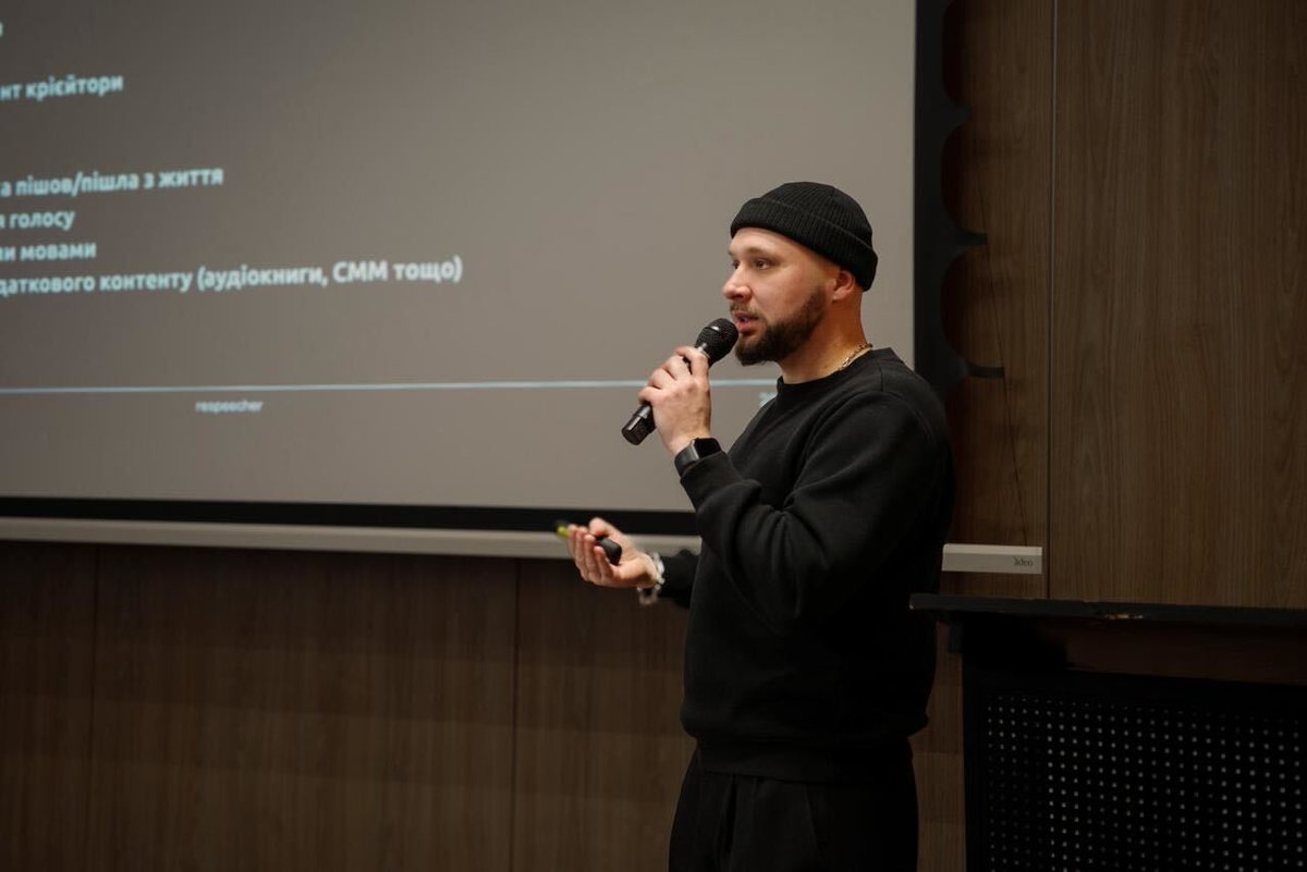 Respeecher tweet media