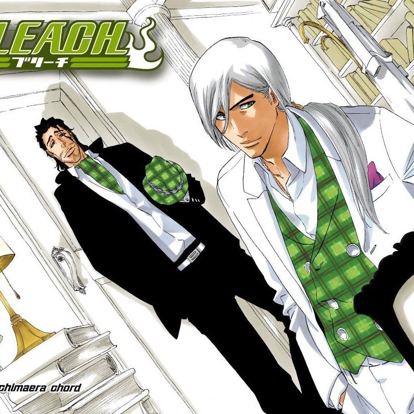 fuj0shir0's tweet image. Hitsugaya with his adoptive dads... Jushiro is definitely the type to buy matching clothes for family photoshoots