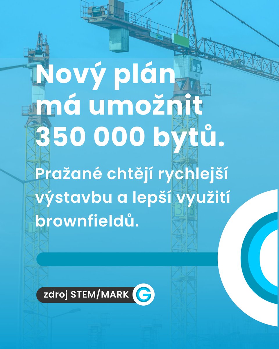 🏙️ Data STEM/MARK ukazují, kde Pražané vidí řešení.

Velký potenciál má proměna brownfieldů (Bubny, NNŽ). Nový Metropolitní plán má zefektivnit plánování, urychlit výstavbu a umožnit vznik až 350 000 bytů.

Celý výzkum⬇️
 strategeo.cz/vyzkum-prazane…