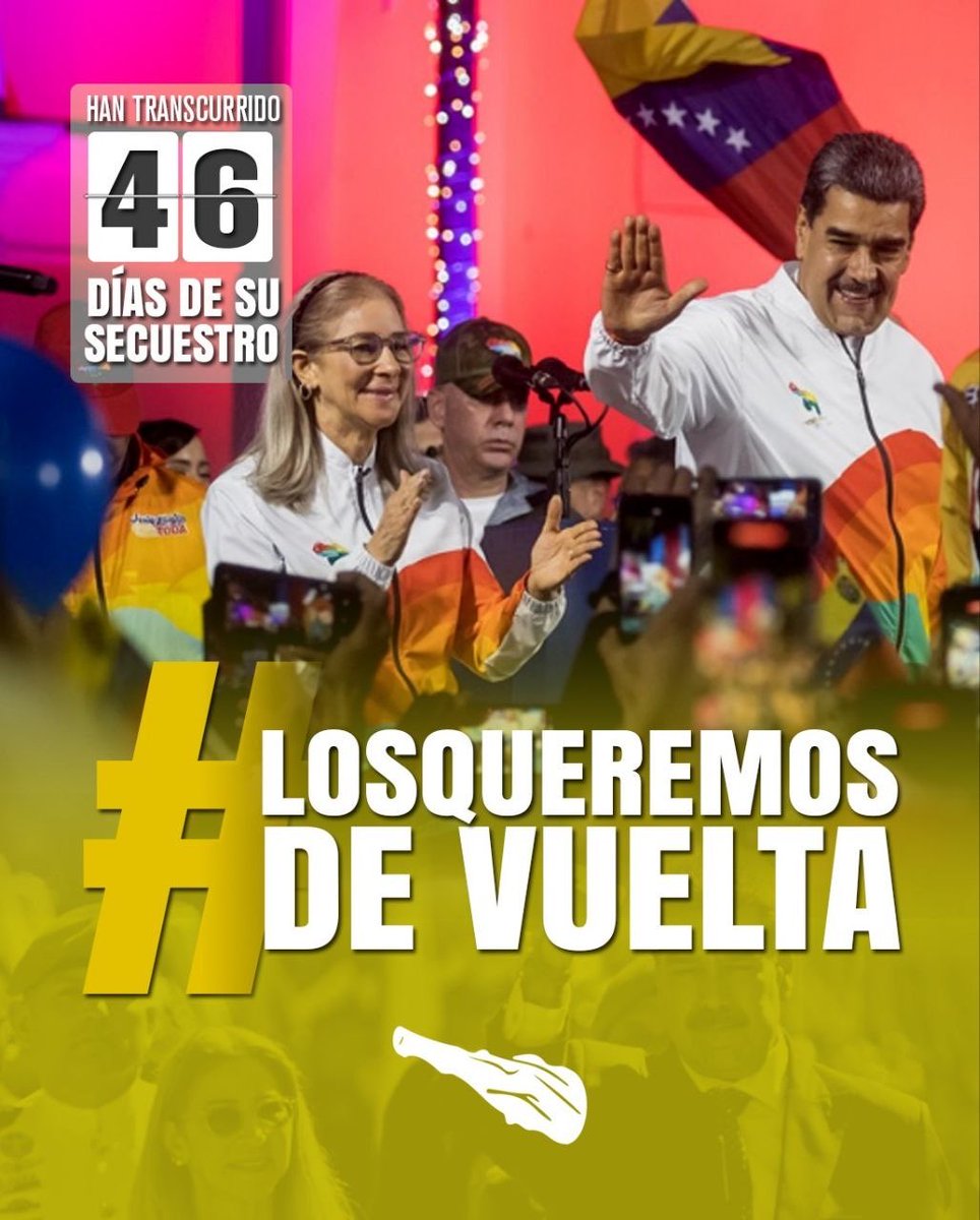 #NecesarioEsVencer | Los queremos de vuelta 👉🏽✌🏽

<a href="/dcabellor/">Diosdado Cabello R</a> #17Feb