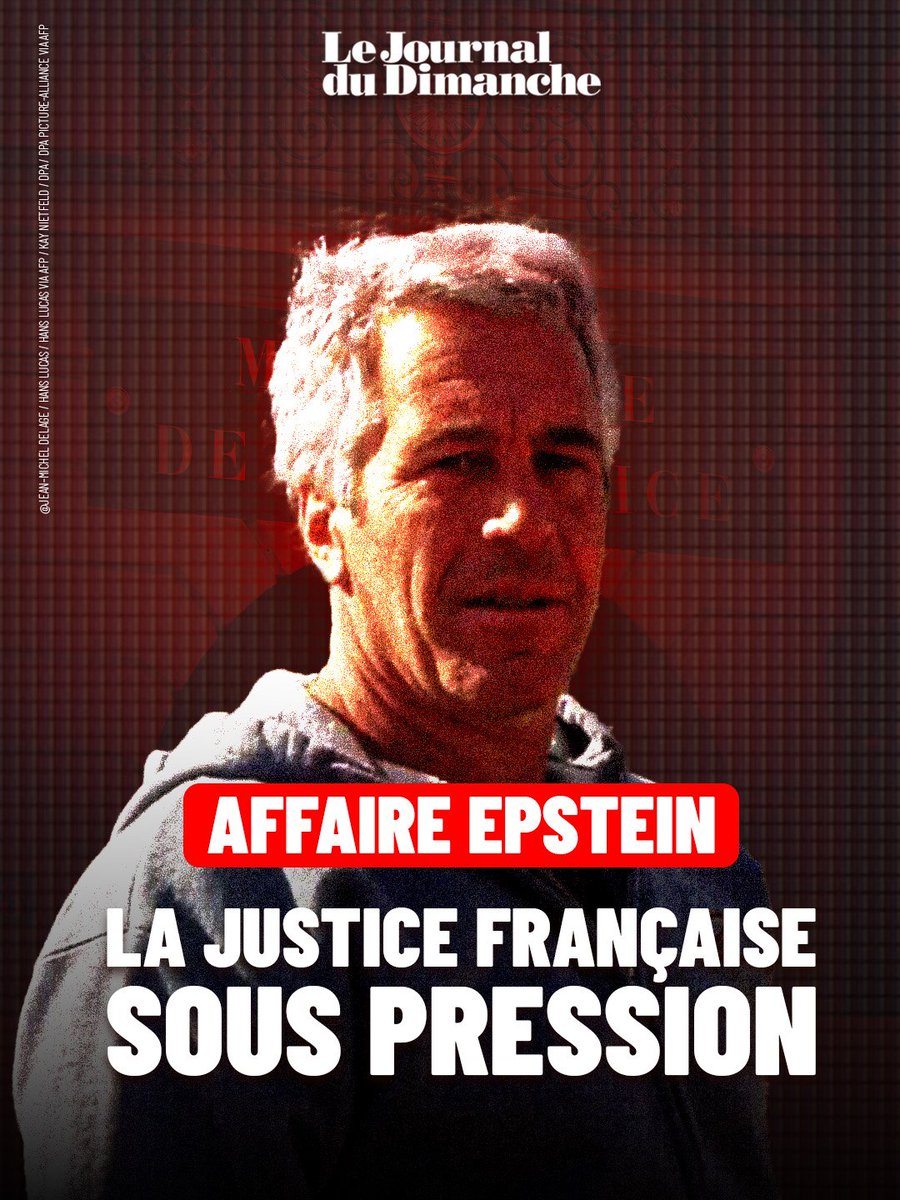 🔴 ALERTE ROUGE ⚠️ La une du JDD qui va faire exploser la France : « Affaire Epstein : la justice française sous pression » Qui protège-t-on encore ? 

Pourquoi Rémy Heitz, proche de Macron, bloque-t-il tout ? 

Les Français ont le droit à la vérité sur les réseaux pédocriminels
