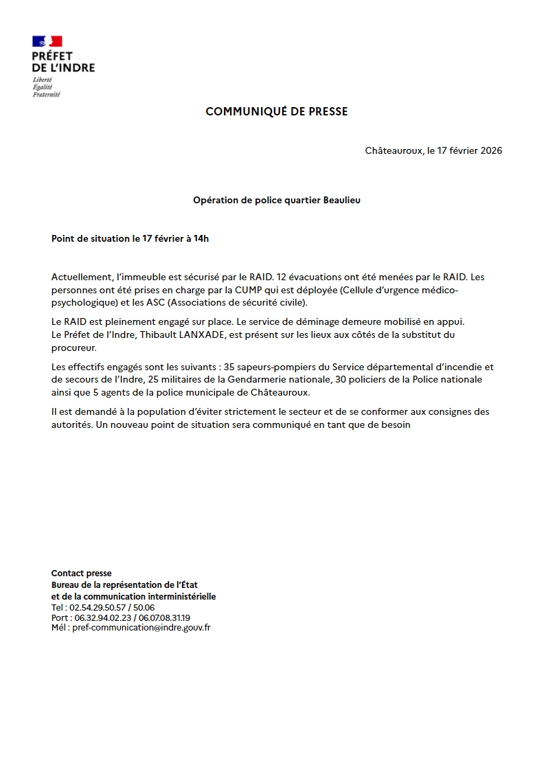 Préfet de l'Indre tweet media