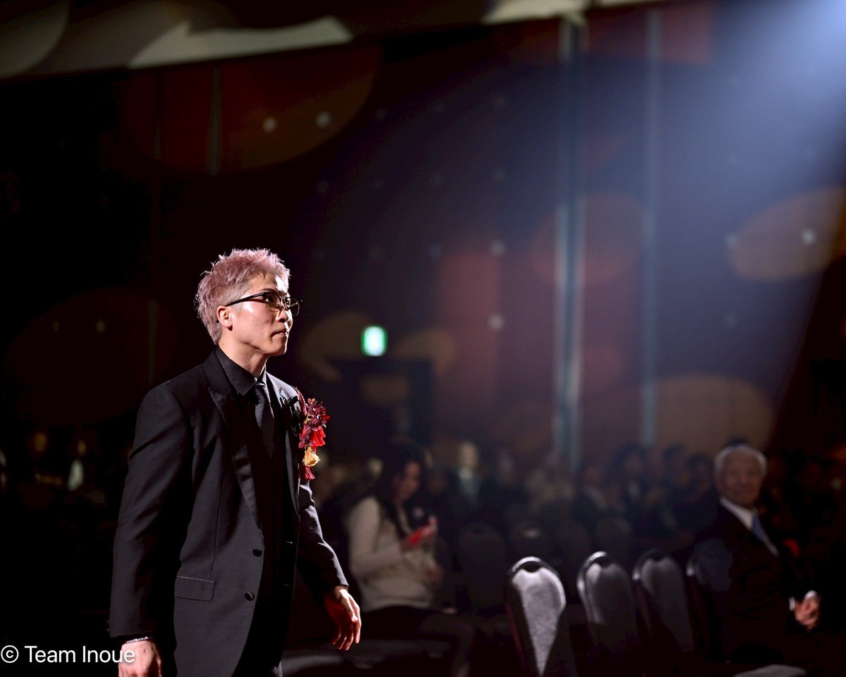 ボクシングアワード2025
８年連続9度目の年間最優秀選手賞をいただきました。

今年は更にぶち上げる。