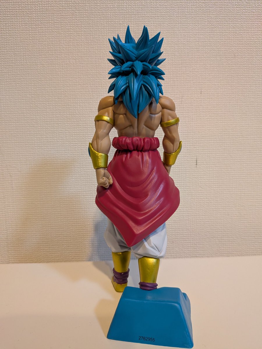 ブロリー取ってきた〜✨✨✨ カッケェ〜🤩やっぱ青髪最高っ‼️‼️ 早速