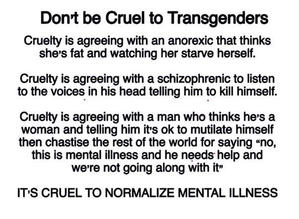 15VRSC's tweet image. WHY ARE @TheDemocrats TRYING SO HARD TO NORMALIZE #GENDERDYSPHORIA/MENTAL ILLNESS.