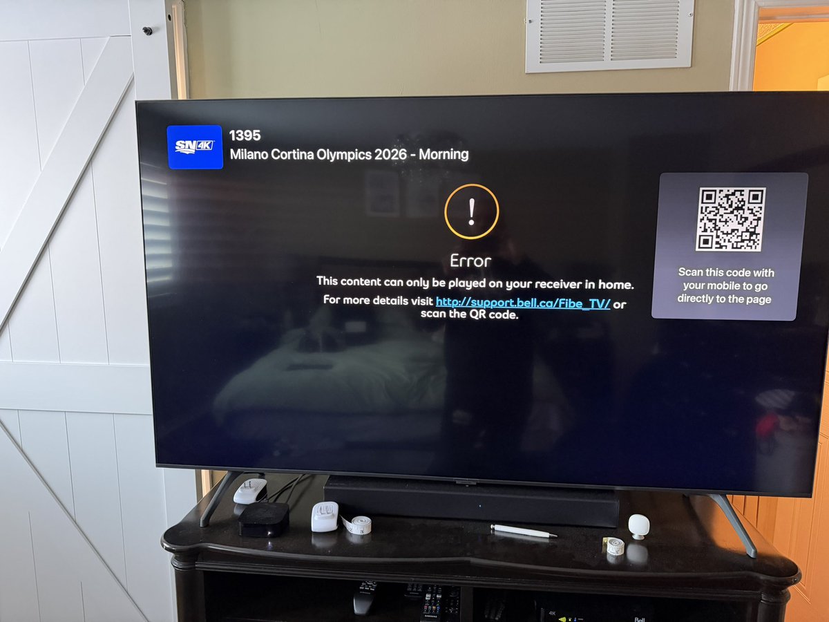 brianpw83's tweet photo. @MobileSyrup you had a story about Bell Fibe broadcasting 4K channels on Apple TV 4K boxes. I was one of the lucky ones to have it. As you can see they have now removed it. Here’s the story I was discussing, https://t.co/6Qokz8JfQc https://t.co/oGaoXZ3Gbh
