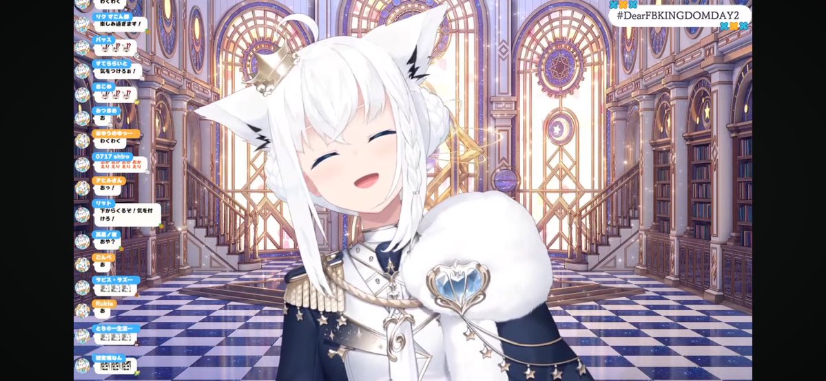 夜なのでぇ！！ フブちゃん今日はお疲れさまでした！！！ お酒ピャーが