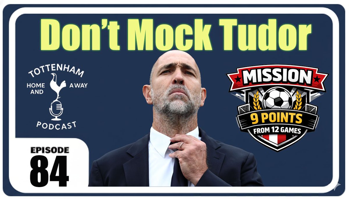 Tottenham - Home and Away tweet media