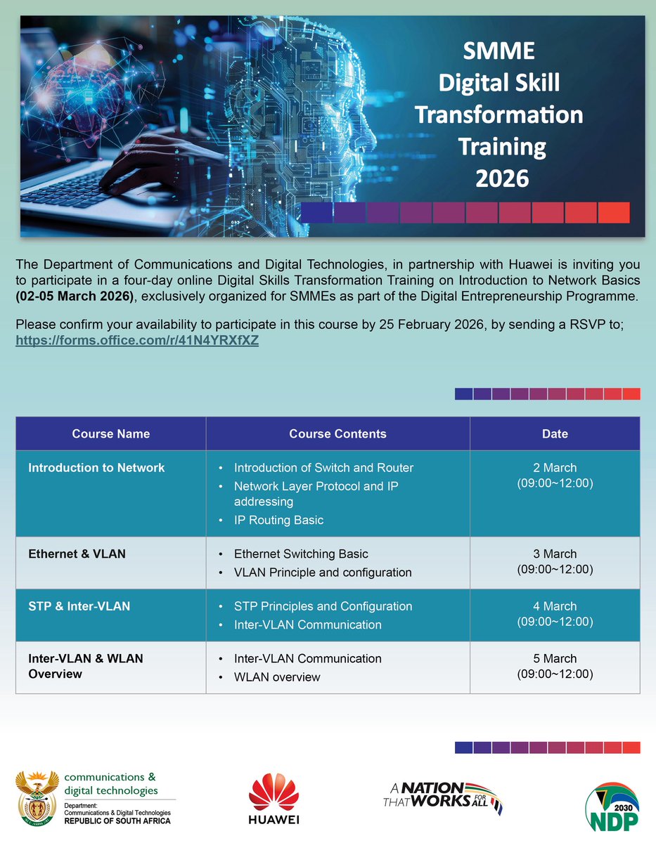 Dept of Communications & Digital Technologies tweet media