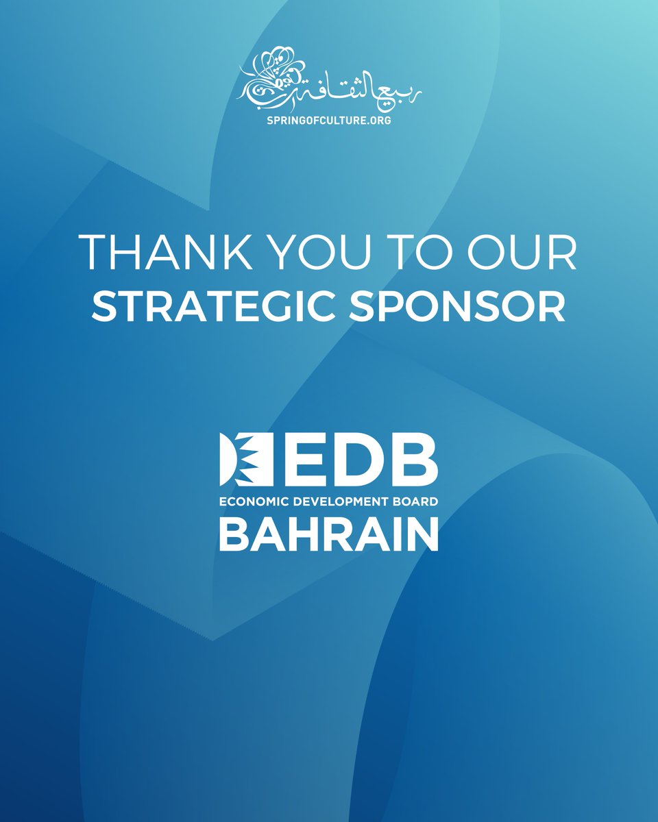 SpringofCulture's tweet photo. Together, we begin a new season of Spring of Culture.​
 With the support of our valued sponsors, art, music, and creativity return to inspire every moment.​
​
 معاً نبدأ موسماً جديداً ��ن ربيع الثقافة.​
 وبدعم رعاتنا الكرام، يعود الفن والموسيقى والإبداع لي��لهم كل لحظة. https://t.co/iyZloqCCfT