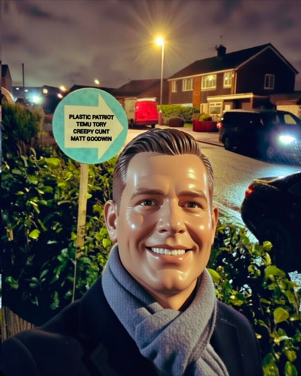 <a href="/GoodwinMJ/">Matt Goodwin</a> "Hi, I'm little Matty Goodbin from Reform UK PLC. Today children, I'm here to educate you on your biological reality and why if you don't stay at home and become baby making machines, we will punish you!"

Plastic Creepy fucking weirdo -<a href="/GoodwinMJ/">Matt Goodwin</a>