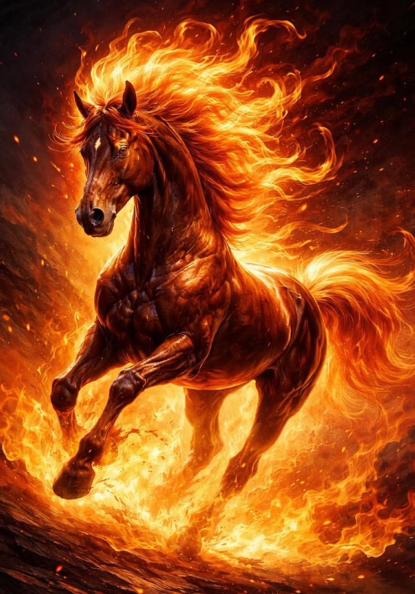 Que sea un Feliz, Saludable, Amoroso, Alegre, Armonioso, Próspero, Abundante, Adinerado, Equilibrado y  MUY Bendecido Año Nuevo Chino CABALLO DE FUEGO (Bing Wu - 丙午)  🙏🏻🐴🔥
#EfectoPositivo