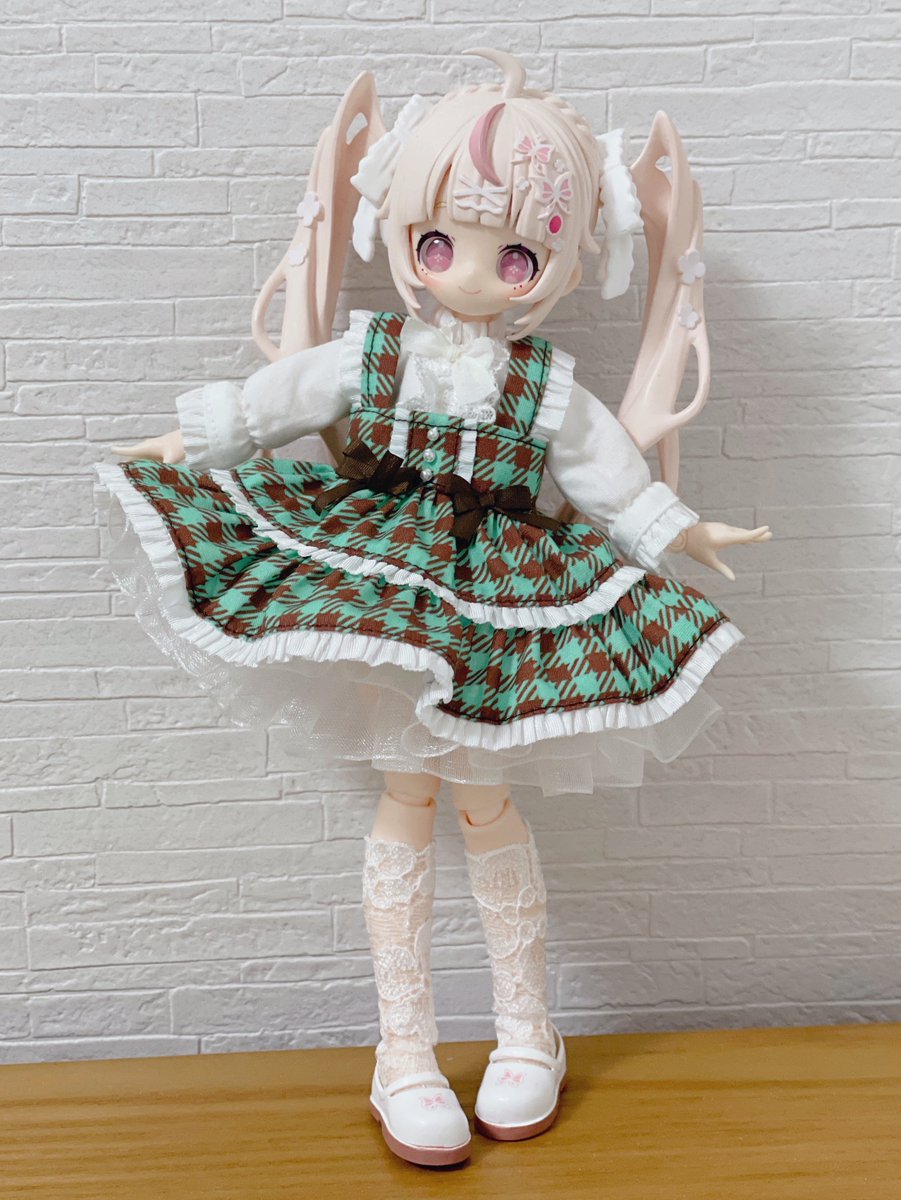 アイドール購入品③ KanBeniさんのチョコミントカラーのジャンスカ