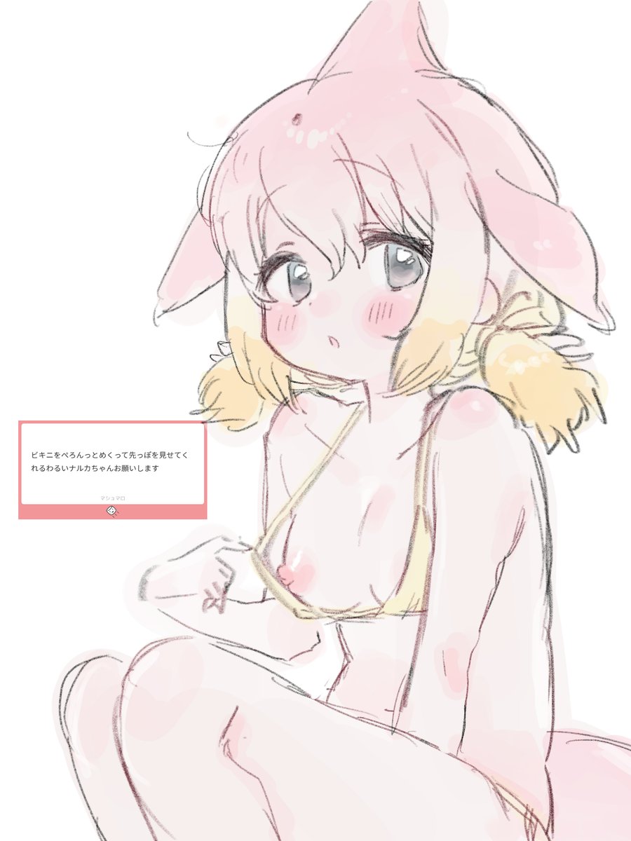 seki_mhsk's tweet photo. ビキニナルカちゃん https://t.co/n08AE179G8
