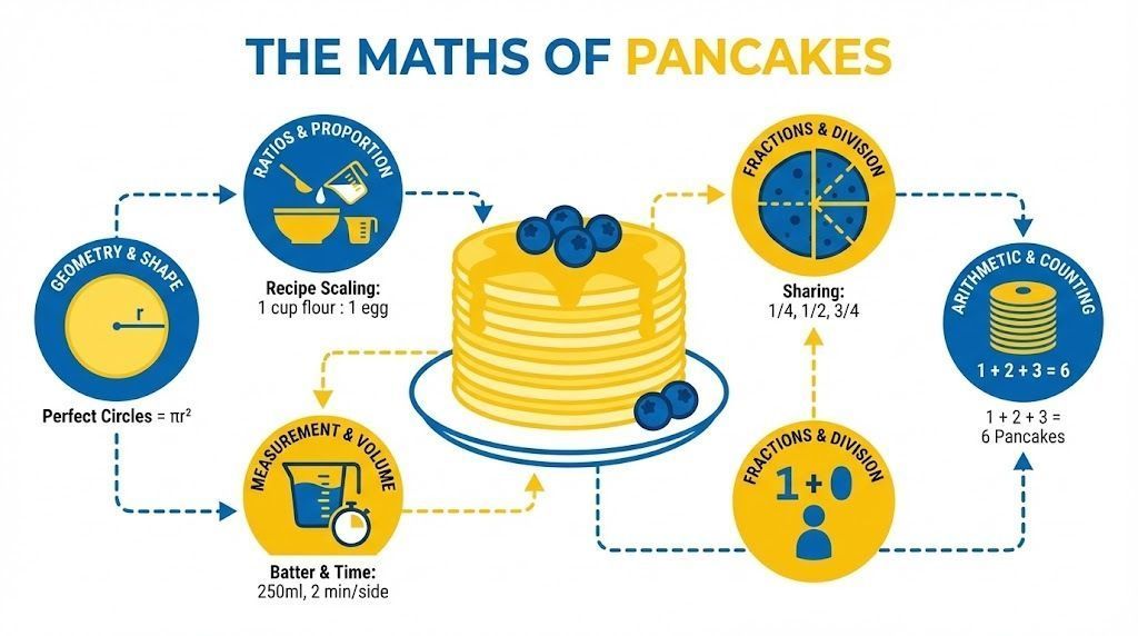 MathsplusUK's tweet photo. Whether you’re calculating the perfect batter ratio or mastering a 180° flip, don’t let tricky equations leave you feeling flat.We help students flip the script on Maths anxiety. 💪 

Find out more at https://t.co/FDxH62rKJP

#PancakeDay #MathsTutoring #ShroveTuesday https://t.co/g8E50M0Fxq