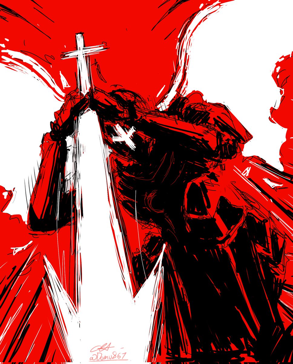 Domu867's tweet image. BEHOLD! THE POWER OF AN ANGEL!
#ULTRAKILL #art #digitalart