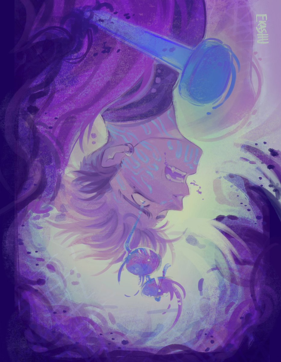 I feel almost half alive🥀
-
Poor pookie Vashu😔💔 Gosh I’m loving so much this kind of rendering! I think in the future I will make more drawings like that and experiment with color palettes🙂‍↕️🫶🏻
#vashthestampede #trigun #TRIGUNSTARGAZE