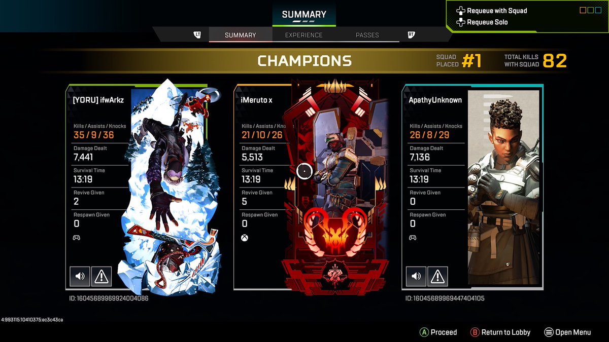 MerutoAPEX's tweet photo. Wildcard record?
#apex #apexlegend @PlayApex @Respawn https://t.co/76rhHtK9HE