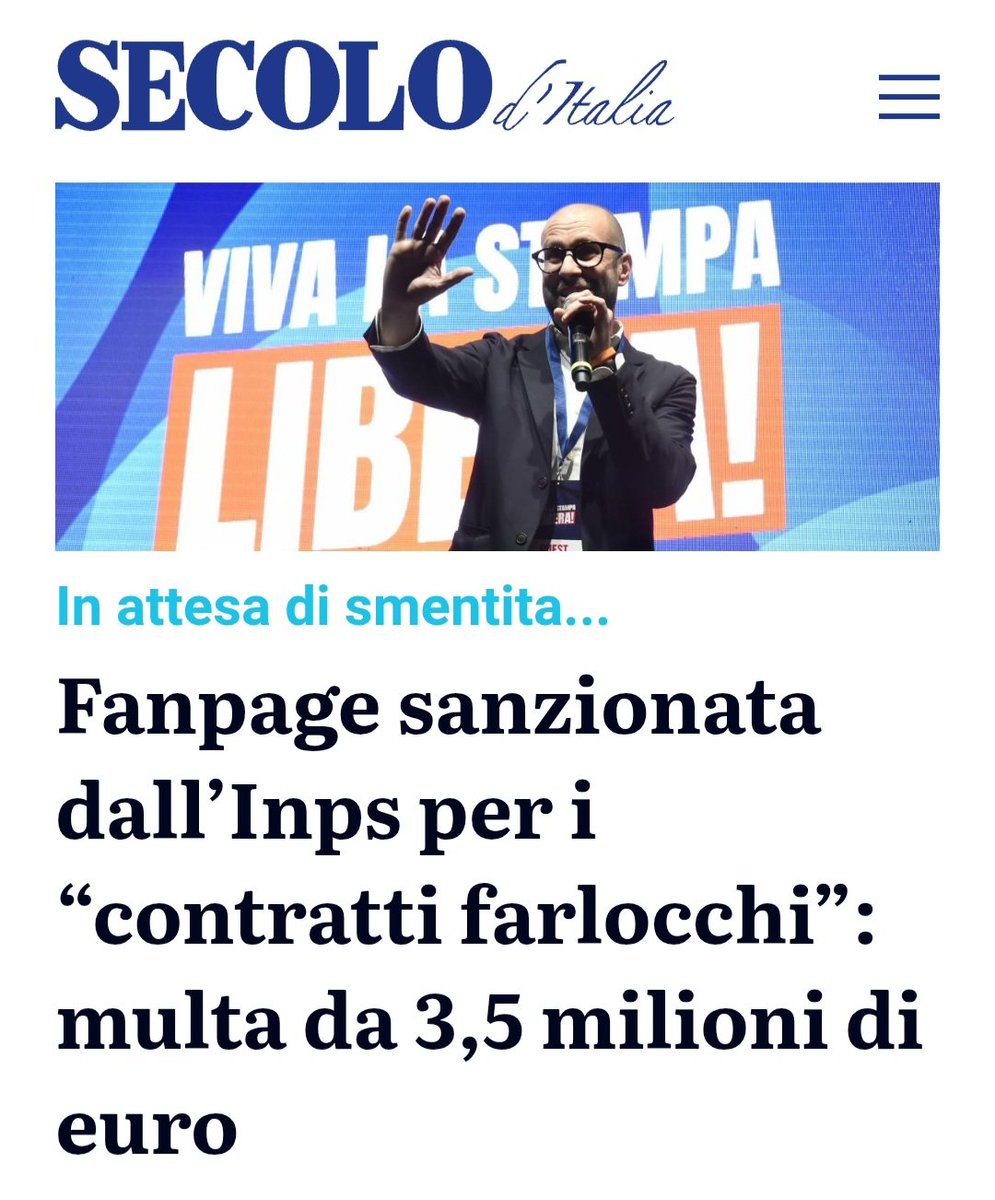 Volevo chiedere a quelli di #Fanpage com'era la faccenda del #salariominimo.
Così, per curiosità...

#17febbraio