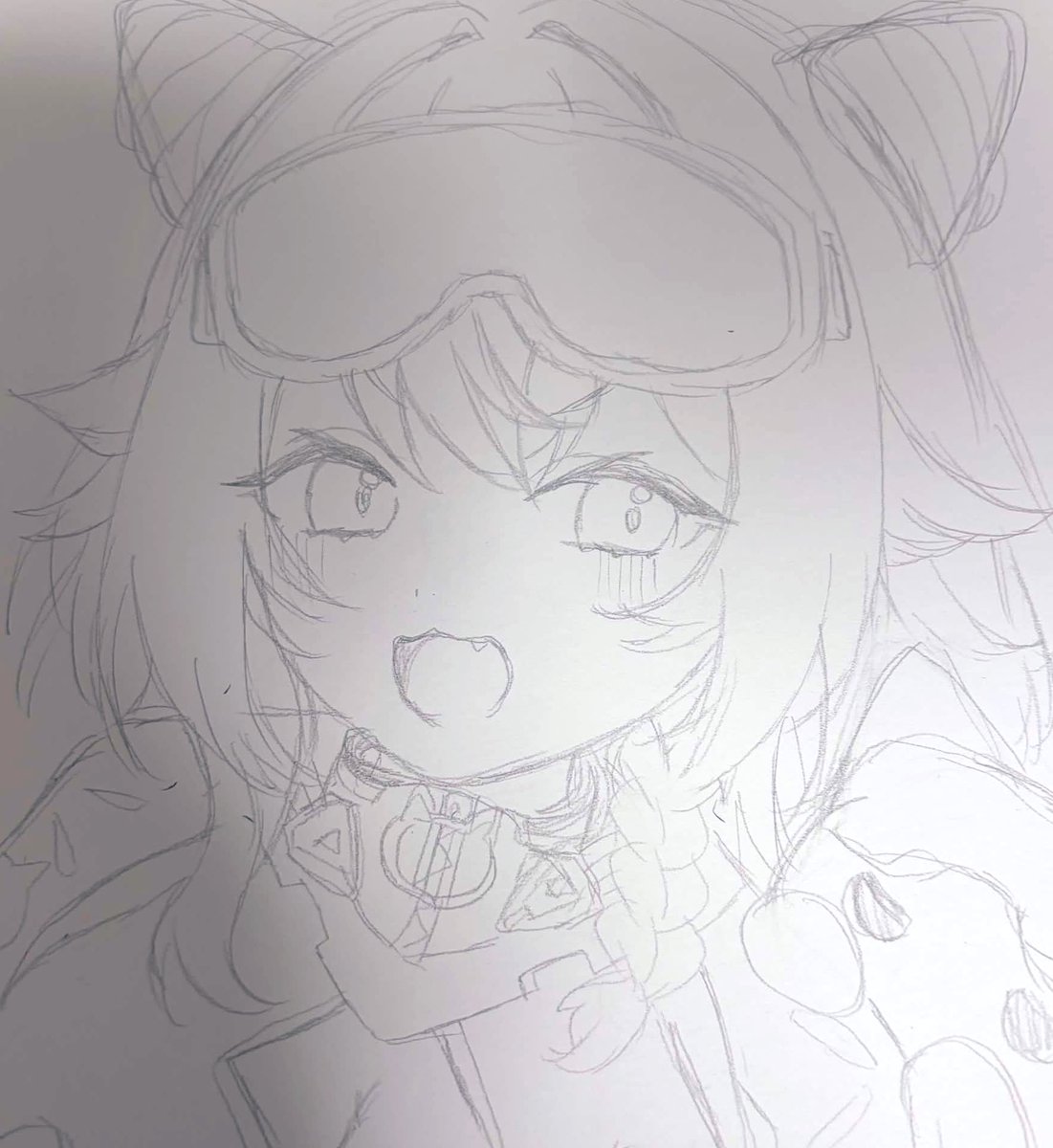 色紙まだ書き途中ですが、大きめの色紙だけ抽選にしようと思ってます