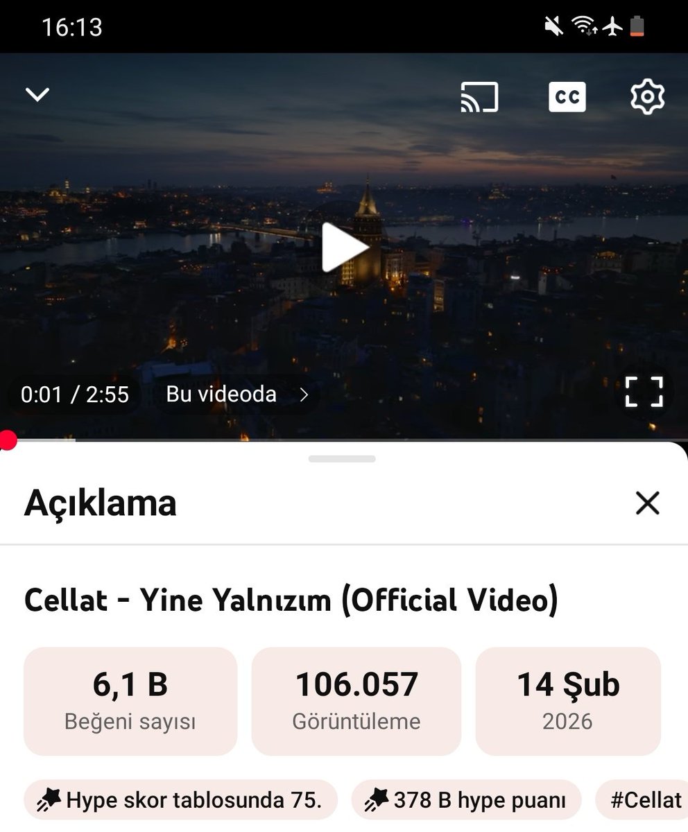 cellatbusra36's tweet photo. Hype lamayı unutmayın 75. Sıra dayız desteklerinizi bekliyoruz 💕#yineyalnızım #özgürdenizcellat https://t.co/A2lFk81ayQ