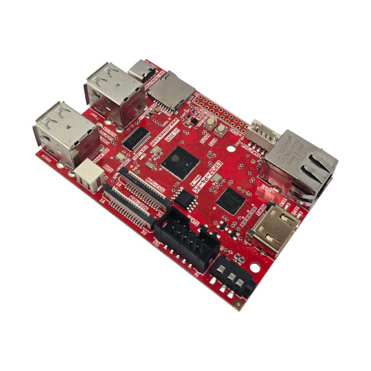 Olimex's tweet photo. Introducing the ESP32-P4-PC Open Source Hardware Board - the most comprehensive and feature-rich ESP32-P4 board on the market. https://t.co/j0QcN79mGr #OpenSourceHardware #ESP32P4 #Olimex #RISCV #IoT #EmbeddedSystems https://t.co/zdgNCFEtqM