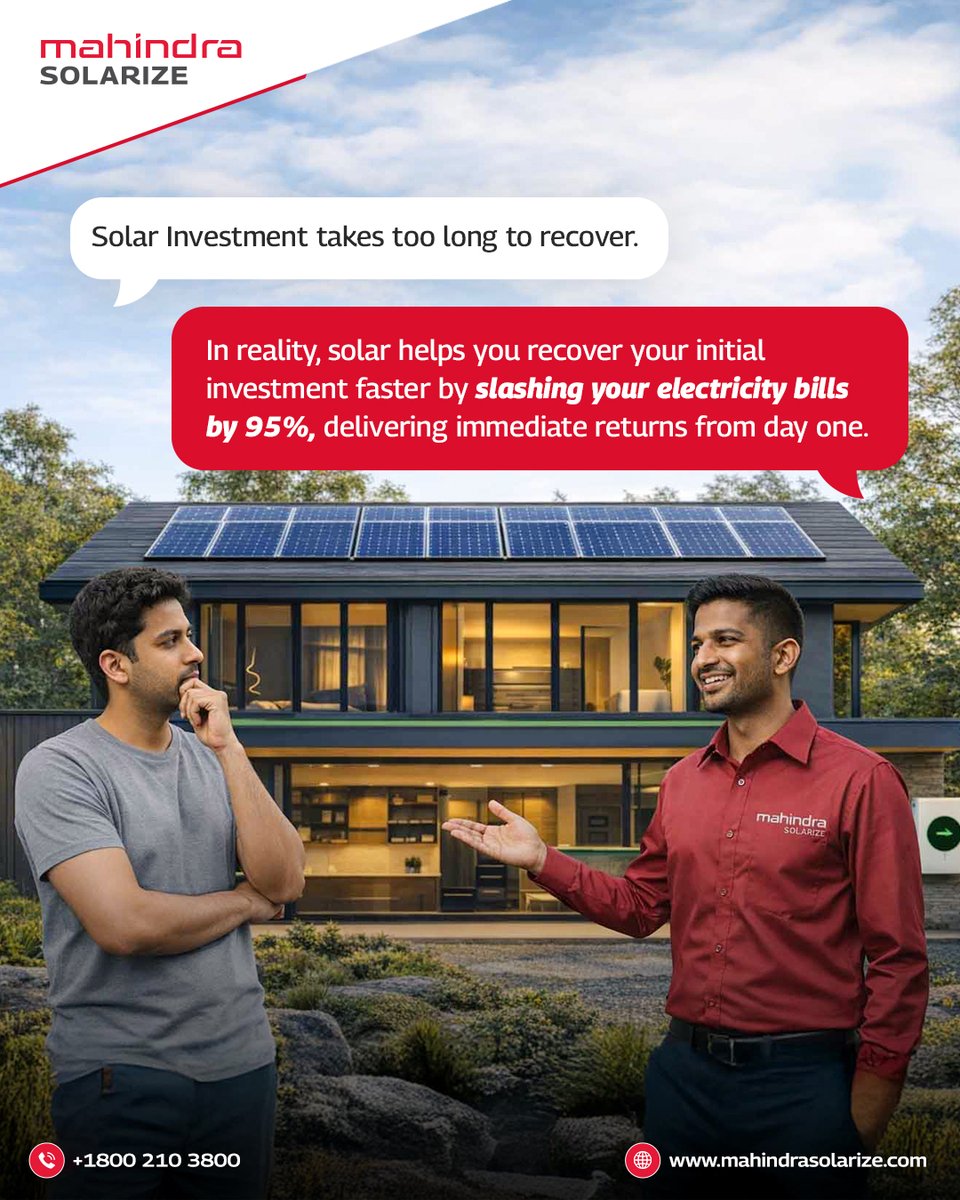 Mahindra Solarize tweet media