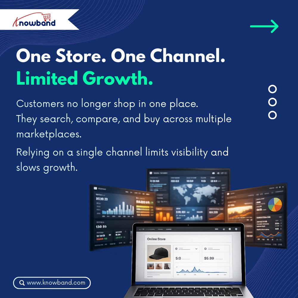 KnowbandPlugin's tweet photo. Multi-marketplace selling = smarter growth 🚀

eBay expands reach, Google Shopping captures intent, Etsy drives niche buyers.

Stronger channels. Stronger sales.

🌐 https://t.co/9saZ9umNzx

#eCommerce #PrestaShop #OpenCart #MarketplaceSelling https://t.co/xPJnaxs4Jt
