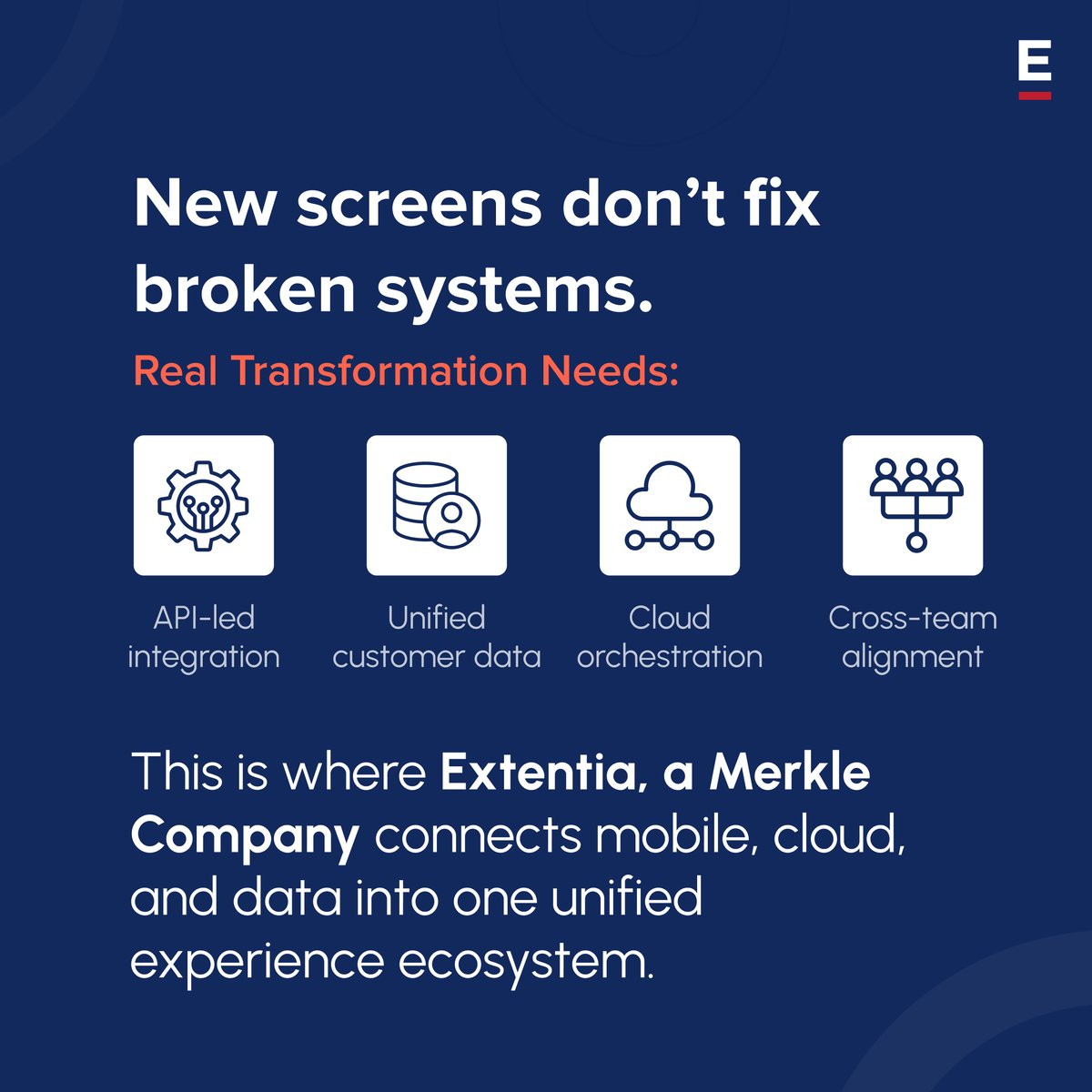 Extentia, a Merkle Company tweet media