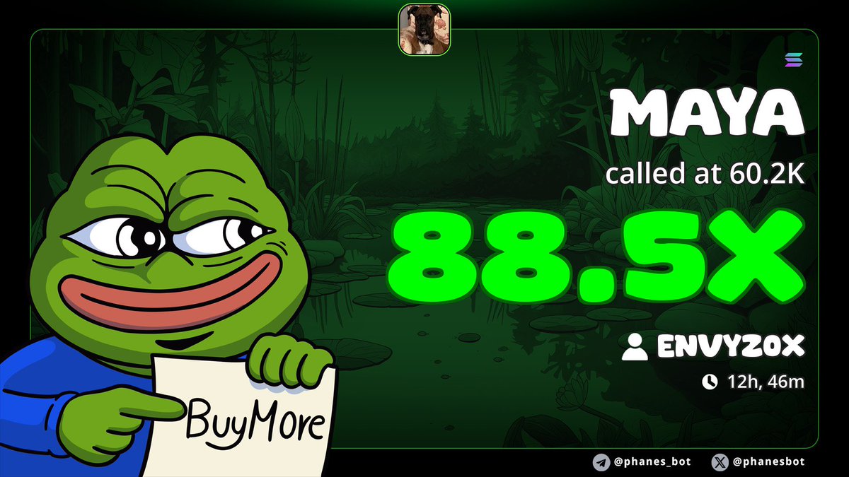 Did someone say dry market? $maya