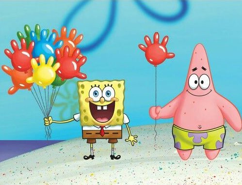 Viel zu lernen von diesem Bild, patrick ist auch mit wenig glücklich....
Ja ich studiere spongebob Philosophie