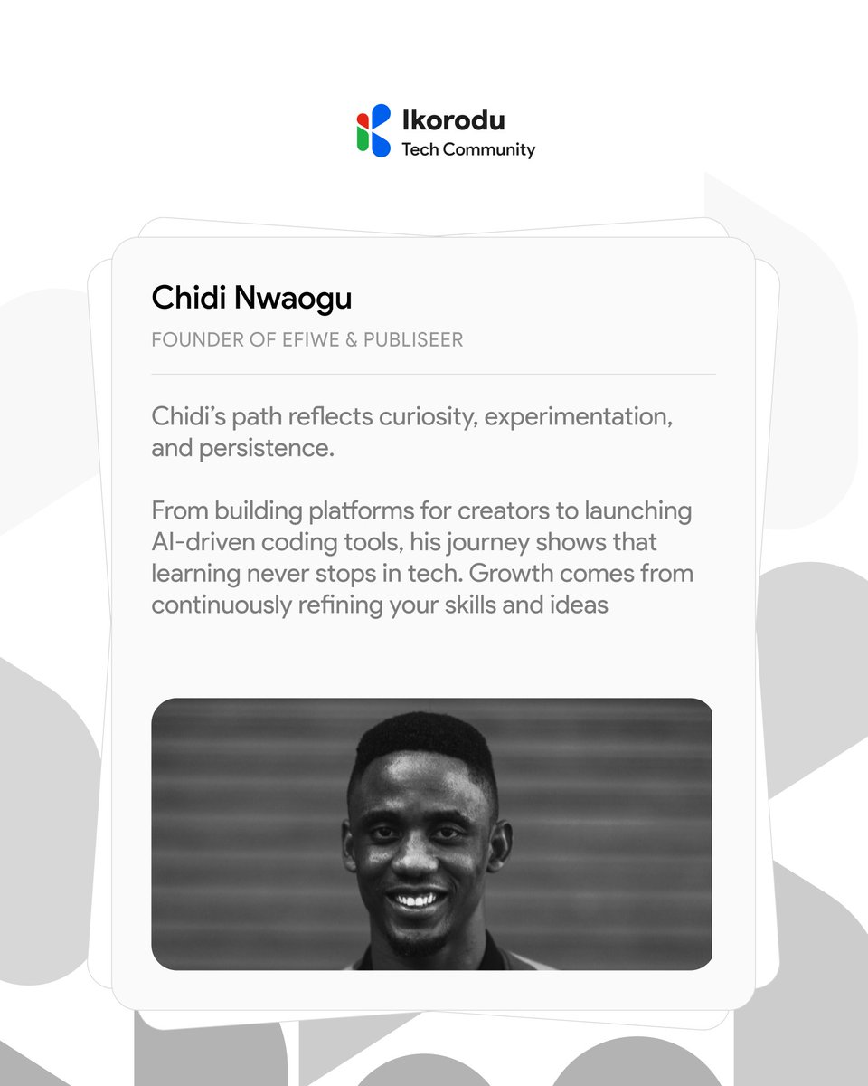 Ikorodu tech community tweet media