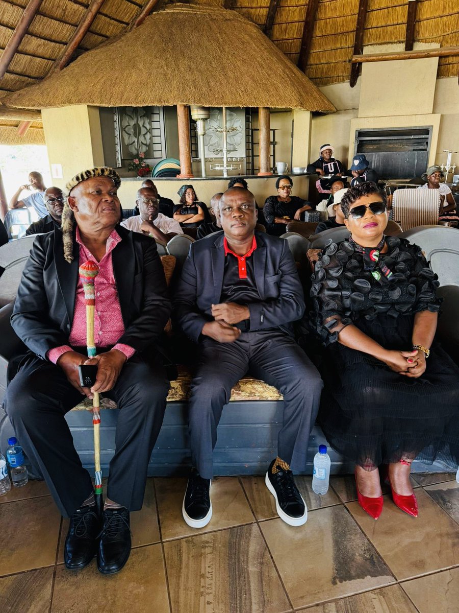 Africa Mayibuye Movement’s delegation led by President <a href="/FloydShivambu/">Floyd Shivambu</a> at Nwamitwa, for a condolences visit ahead of the official sendoff of the departed Royal, Hosi Dr. Nwamitwa II.