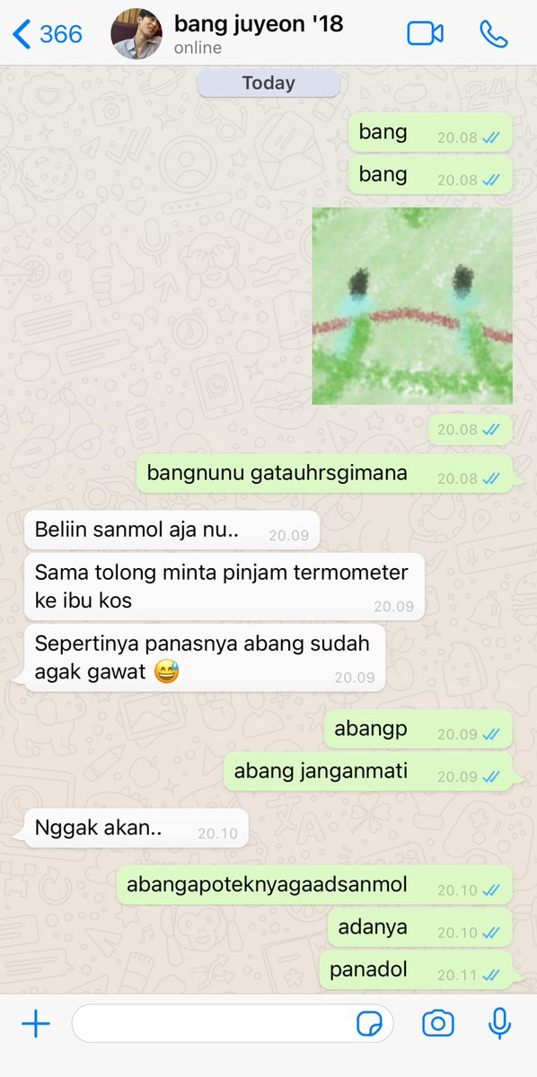 feveralte's tweet photo. ❓ kabibii kalo giliran abang mbek yg atiit, apa yg dilakuin adek sonumuach?
💬 panik besar sampai mau nangis! https://t.co/iXlrZm2Hsq