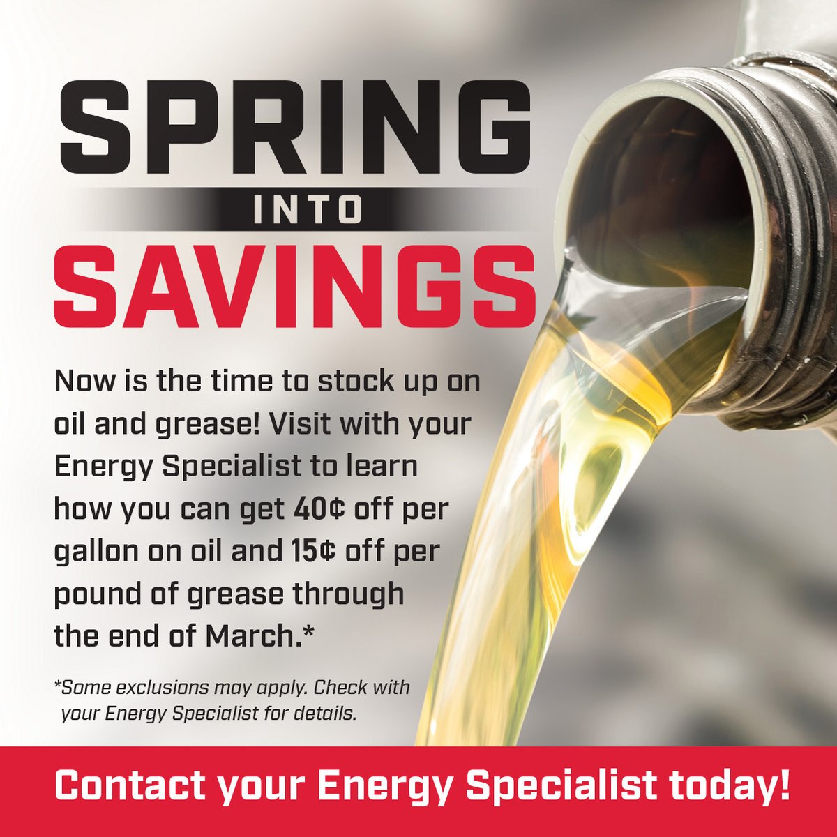 Contact your Evergreen FS Fuels Energy Specialist for more details!