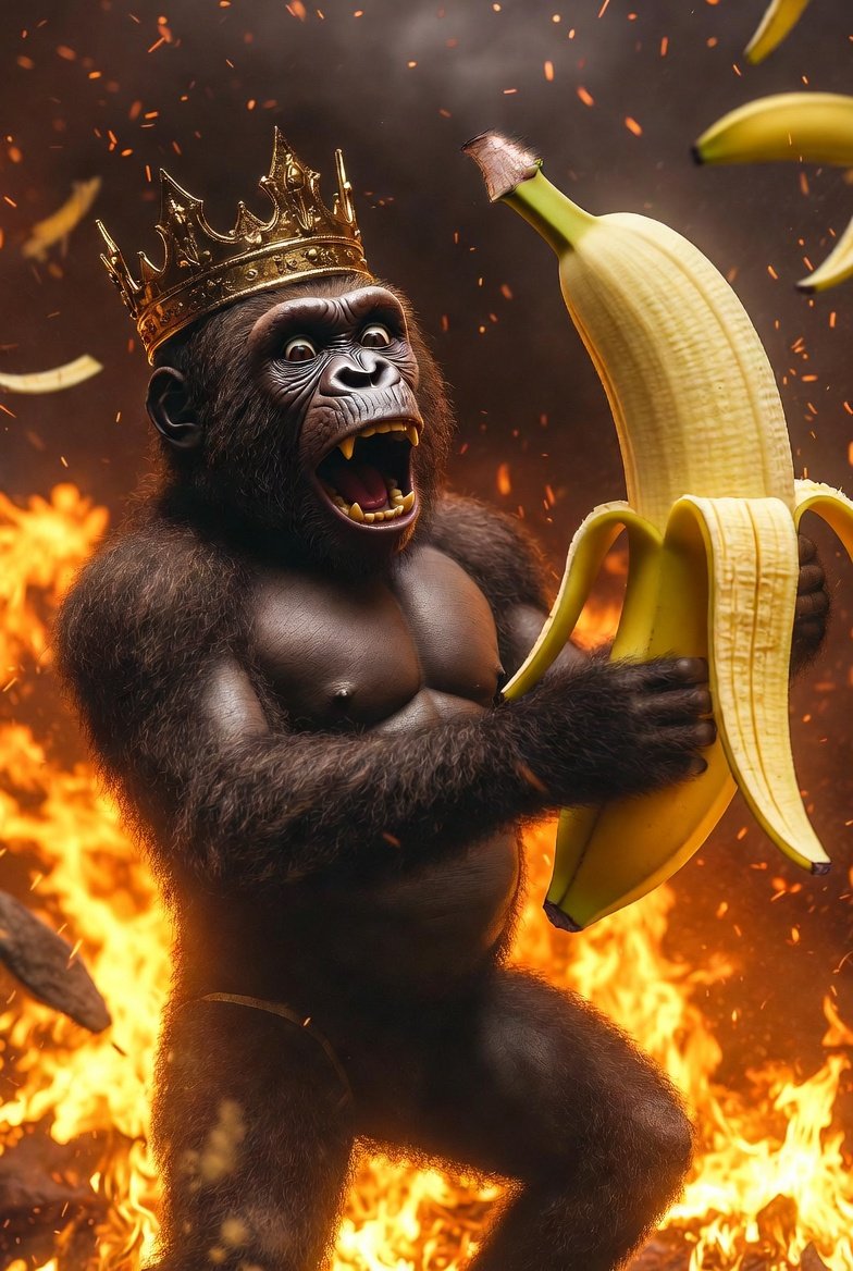 ApeKingSolana's tweet photo. π¦π Ape King to the haters: "Hold my banana and watch the jungle burn" ππ₯ Throne ready. Crown locked. Launch on https://t.co/iHK8j47Itk incoming.
Drop π¦ if you're ready to watch it moon!
#APEKING #SolanaMeme #PumpFun https://t.co/WmSV9wfP2d
