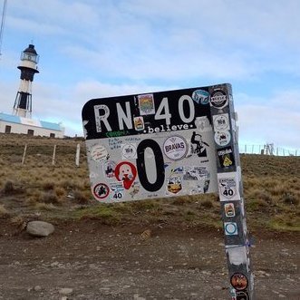 Patagonia "Precedido por un Sueño, Descubro caminos propios, simples y profundos, llenos de aventuras, soledades y encuentros, bellezas y Libertad. Llenos de Vida" Km0 RN40, Cabo Vírgenes Santa Cruz Argentina. <a href="/JoseMariAzpiazu/">Jose Mari Azpiazu</a> <a href="/HombreMontana/">EL🐑HOMBRE #MONTAÑA</a> <a href="/turisargentina/">Red Turismo Argentina</a> 📷 DPB #ApotecaDelSur