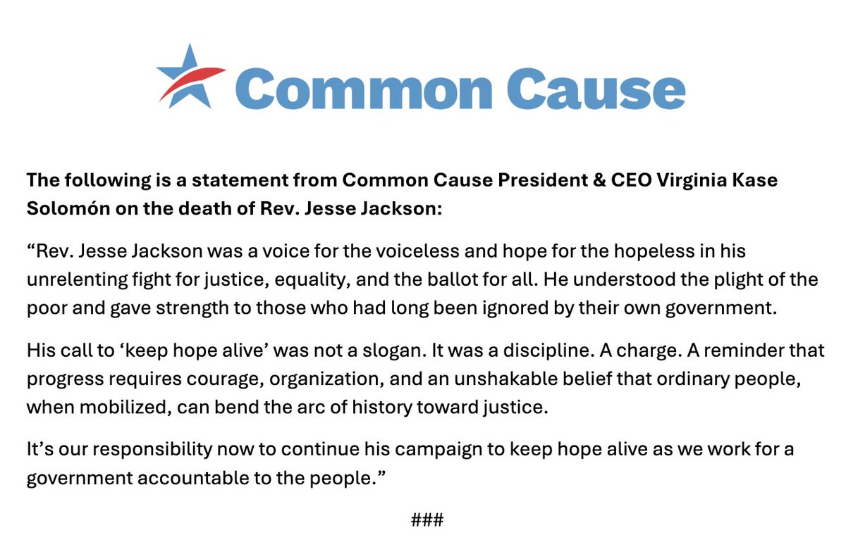 Common Cause tweet media