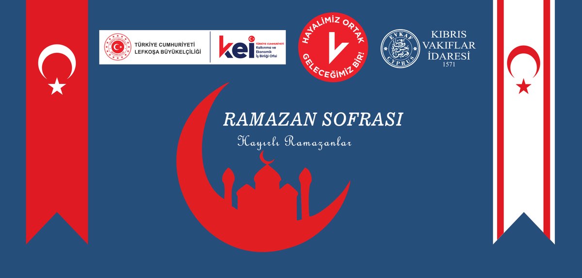keiofisi's tweet photo. Ramazan ayında KKTC genelinde
✅17 sabit
✅48 gezici noktada
toplam 227.000 kişiye iftar yemeği ikram ediliyor 🌙
Türkiye Cumhuriyeti Lefkoşa Büyükelçiliği Kalkınma ve Ekonomik İşbirliği (KEİ) Ofisi &amp; Kıbrıs Vakıflar İdaresi iş birliğiyle Ramazan boyunca sofralar kuruluyor. https://t.co/yKubERp2Sn