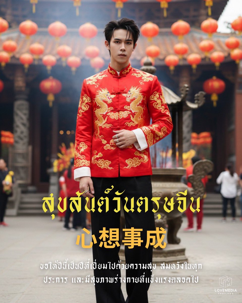 Happy Chinese New Year 2026🧧🧧🧧

#HappyChineseNewYear 
#LovemediaThailand 
#SwingKickยกนี้พี่ต้องชนะ 
#zantiisคิดถึงเธอ