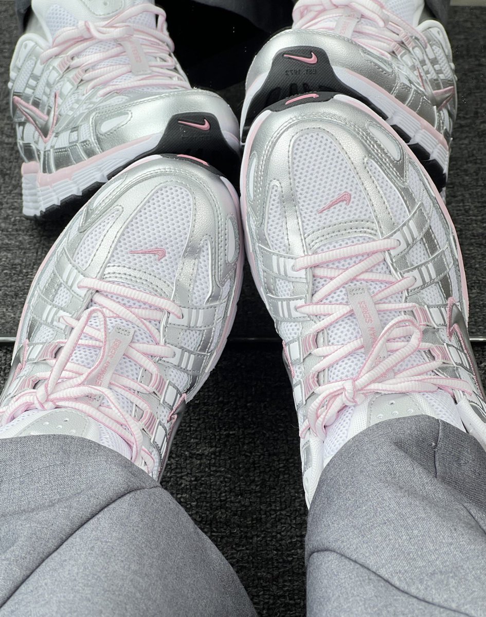 Wanawannn's tweet photo. Nike P-6000 Silver Pink 💗💖

สีชมพูสุดแกรม สวยจึ้งมากกก👟 ทรงสวย ใส่สบาย กระชับเท้า คู่นี้ต้องมีติดไว้แย้วว ได้ใส่แน่นอน🫶🏻 ราคาเริ่มต้น 3,690.- ส่งฟรี (มัดจำได้ 50%) https://t.co/W5DJQOjs5T
