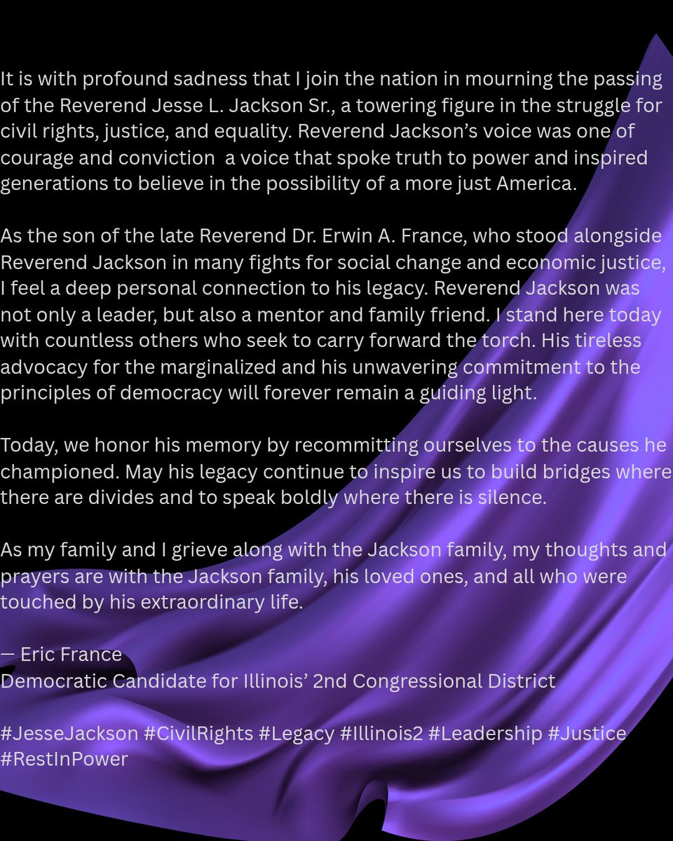 France4Congress's tweet photo. Rest in Power, Reverend Jesse L. Jackson Sr. https://t.co/2VmzGmmd0t