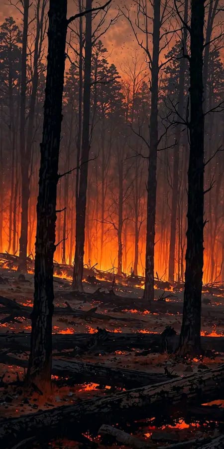 "آگ جب ہوا کی محبت میں گرفتار ہو تو جنگل کیسے بچ سکتا ہے."

#محبت_فاتح_عالم✌🏼