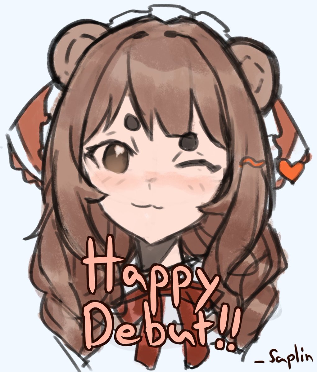 MagicSapling's tweet photo. #drawmori Happy debut to my favorite Kuma!! https://t.co/PnqWjciJ9Y