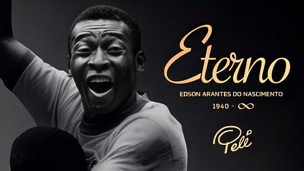 El más grande futbolista de todos los tiempos Edson Arantes Do Nascimento <a href="/Pele/">Pelé</a> 👏🏽👏🏽👏🏽
